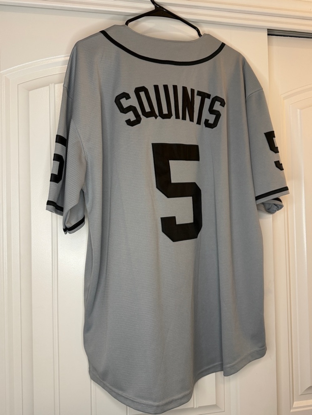 The Sandlot Baseball Jersey in Light Gray - Picture 2 of 2